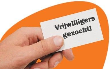 vrijwilligers gezocht