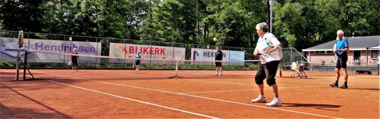 Walking tennis - panorama